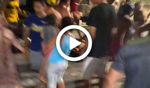 VÍDEO: dupla é assassinada após partida de futebol no Japiim, em Manaus