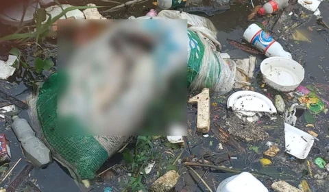 Corpo em estado de decomposição é encontrado dentro de saco de fibra, em Manaus