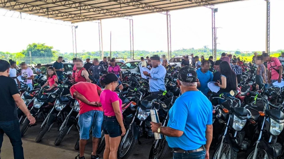 Leilão online do Detran-AM tem 80% dos veículos arrematados