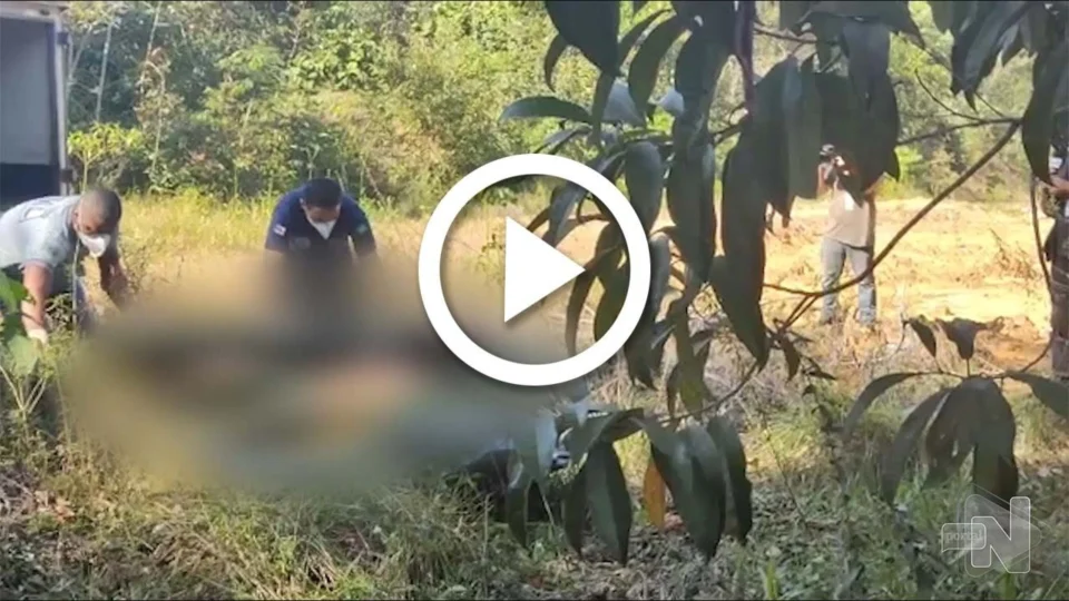 VÍDEO: corpo é encontrado em estado de decomposição dentro de saco de lixo no Tarumã, em Manaus