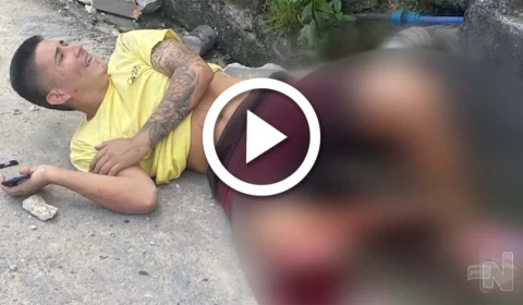 VÍDEO: suspeito tem fratura exposta após perseguição policial na Zona Norte de Manaus