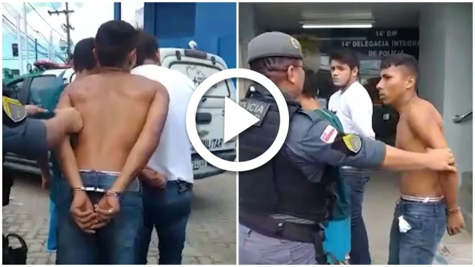 VÍDEO: trio é preso por tráfico de drogas em operação na Zona Leste de Manaus