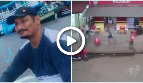 VÍDEO: homem é morto com mais de 20 tiros em bar no interior do Amazonas