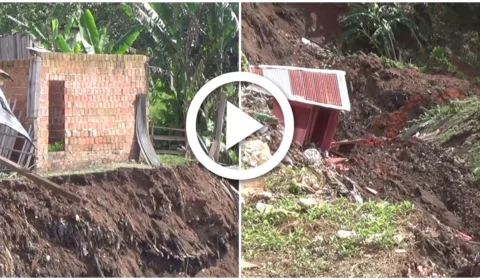 VÍDEO: casas são engolidas na chuva em Manacapuru, interior do Amazonas