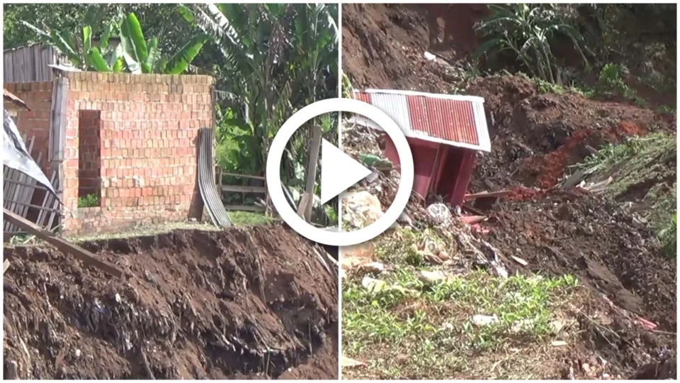 VÍDEO: casas são engolidas na chuva em Manacapuru, interior do Amazonas