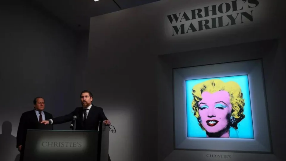 Retrato de Marilyn Monroe vai a leilão com preço estimado em R$ 1 bilhão