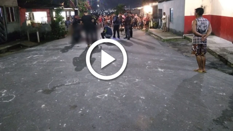 Vídeo: adolescente morre em tiroteio ao deixar namorada em casa na Zona Leste de Manaus 