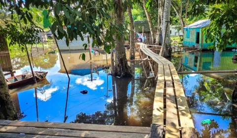 Barcelos, no AM, decreta situação de emergência por conta da subida do Rio Negro