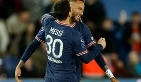Com gol de Messi, PSG empata com o Lens e retoma título francês