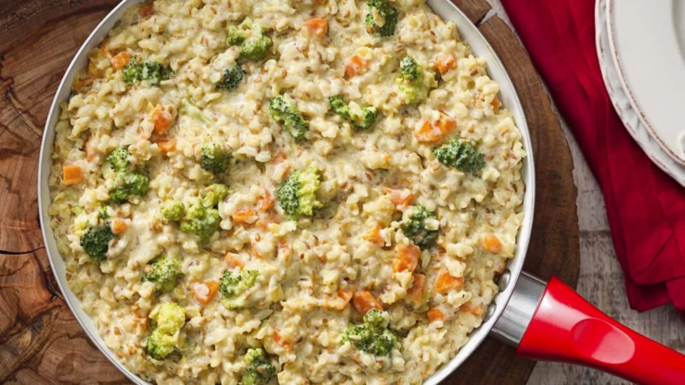 RECEITA FÁCIL: aprenda a fazer risoto vegetariano