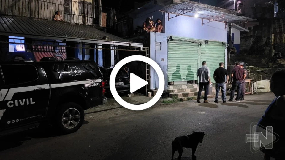 AO VIVO: jovem é assassinado a tiros enquanto trabalhava na Compensa, Zona Oeste de Manaus