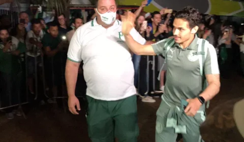 Palmeiras já está em Londrina onde enfrenta Juazeirense da Bahia pela terceira fase da Copa do Brasil