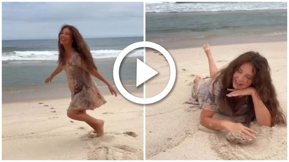 VÍDEO: após 28 anos, Thalía usa vestido original de Marimar