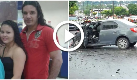 VÍDEO: colisão entre dois carros deixa casal morto na Zona Norte de Manaus