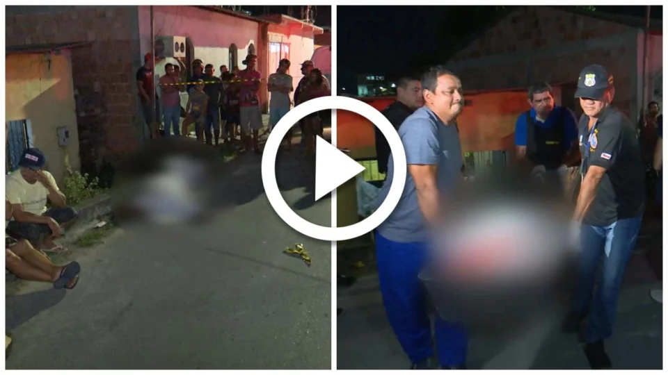 VÍDEO: mecânico é assassinado a tiros na Zona Norte de Manaus