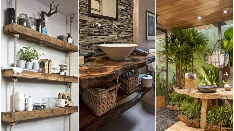 Casa & Decor: confira dicas de decoração com móveis rústicos