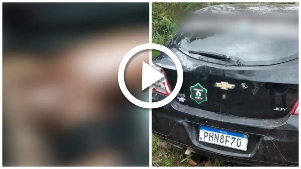 VÍDEO: homem é achado morto dentro de porta-malas de carro na Zona Rural de Manaus