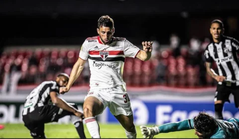 Cai aproveitamento do São Paulo jogando no Morumbi após empate com Ceará pelo Brasileirão