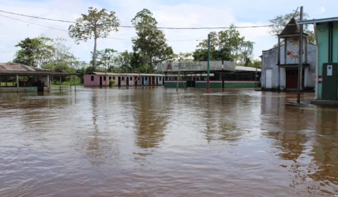Silves, no AM, decreta situação de emergência por conta da subida do Rio Amazonas e seus afluentes