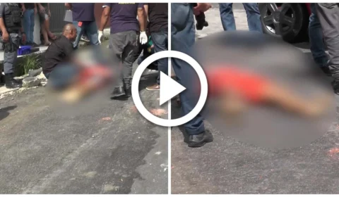 VÍDEO: passageiro é executado dentro de carro de aplicativo na Zona Leste de Manaus