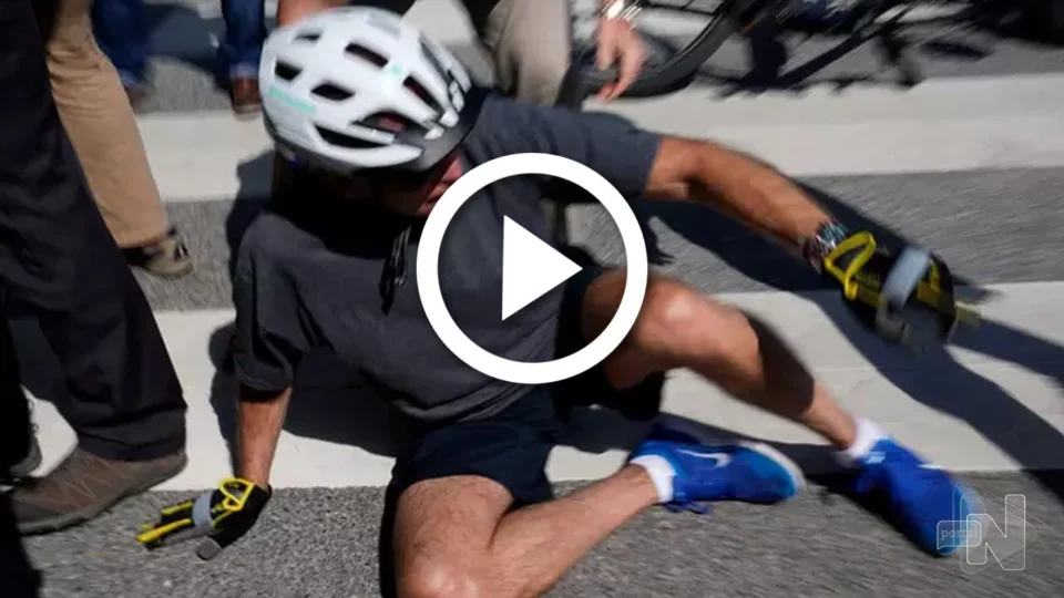 VÍDEO: presidente dos EUA, Joe Biden, cai de bicicleta após passeio em praia de Delaware