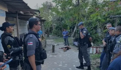 Jovem é executado com 16 tiros de pistola 9 mm em beco na Zona Centro-Sul de Manaus