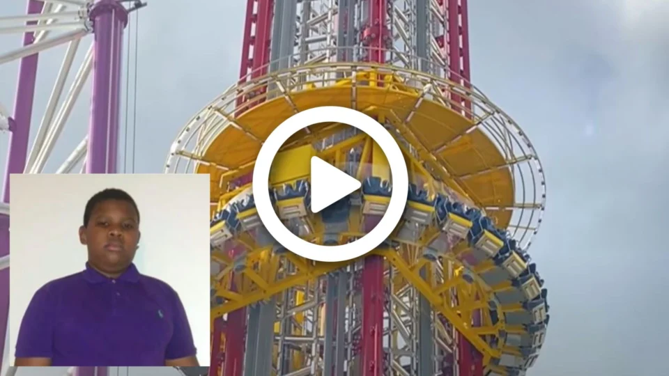 VÍDEO: adolescente cai de brinquedo e morre em parque de diversões nos Estados Unidos