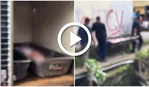 VÍDEO: homem é executado com 11 tiros na frente da família em Manaus