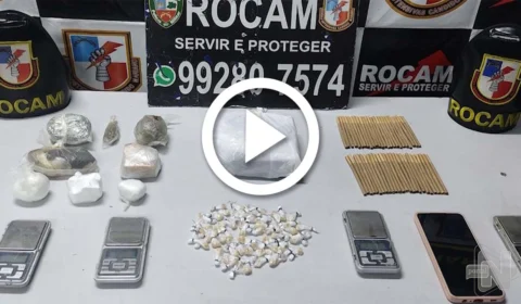 VÍDEO: homem esconde drogas na própria casa e acaba preso na Zona Sul de Manaus