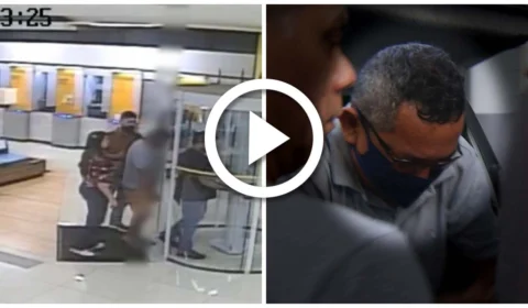 VÍDEO: com documento falso, suspeito tenta fazer empréstimo em banco na Zona Sul de Manaus