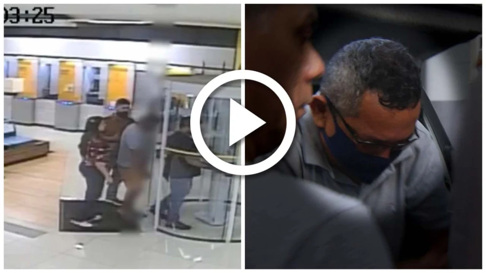 VÍDEO: com documento falso, suspeito tenta fazer empréstimo em banco na Zona Sul de Manaus