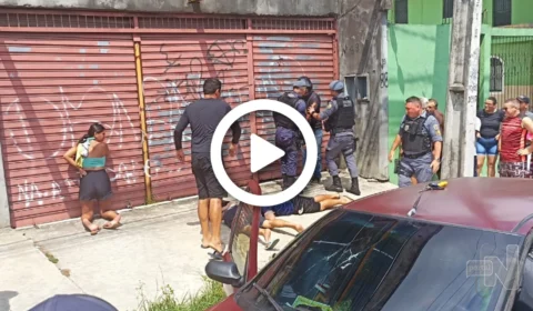 VÍDEO: grávida e comparsas são presos após realizarem arrastões na Zona Leste de Manaus