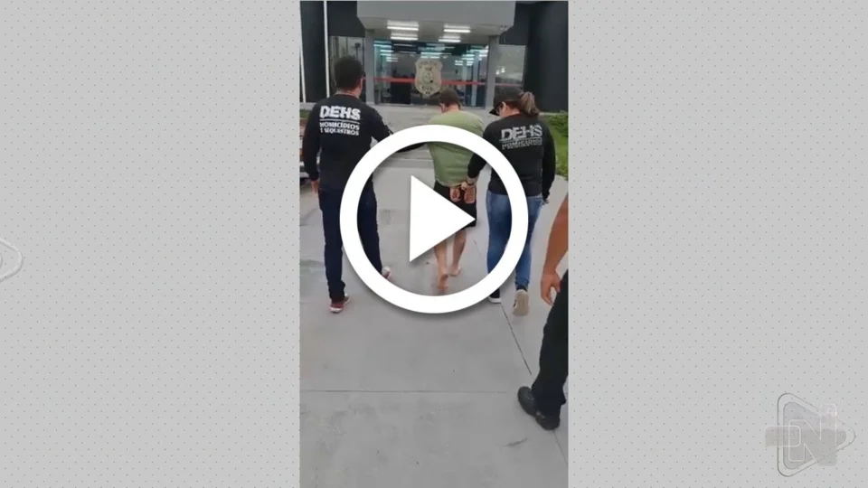 VÍDEO: principal suspeito de assassinar estudante de odontologia é preso em Manaus