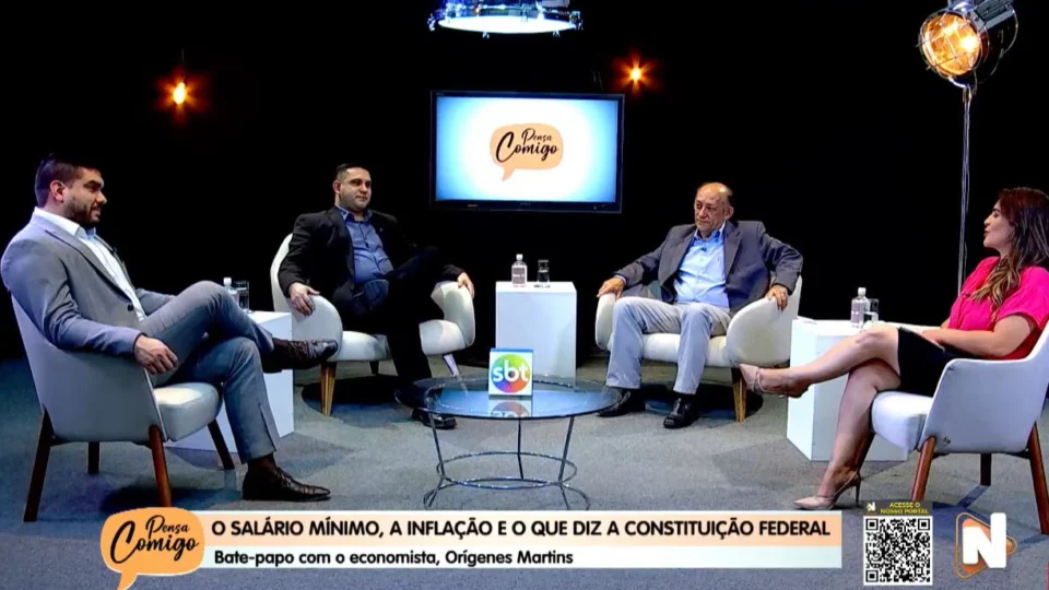 VÍDEO: programa ‘Pensa Comigo’ entrevista economista Orígenes Martins