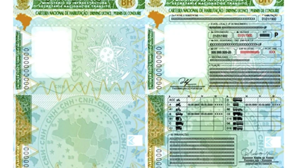 Novo modelo da CNH começará a ser emitido a partir desta quarta-feira