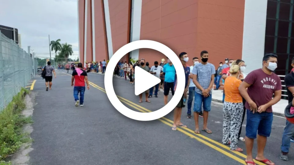 VÍDEO: TRE-AM atende eleitores no Centro de Convenções Vasco Vasques nesta segunda-feira em Manaus
