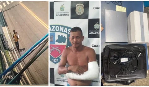 Homem é preso após arrombar e furtar objetos da sede do MP-AM em Coari