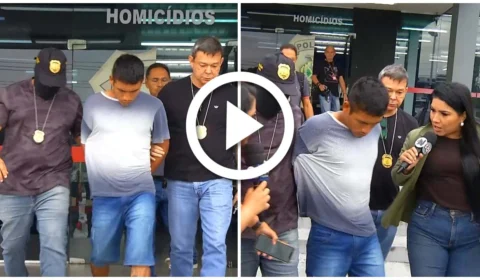 VÍDEO: suspeito de latrocínio em 2019 é preso em Manaus