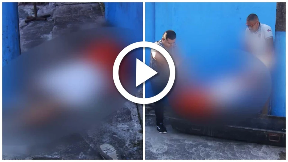 VÍDEO: homem supostamente alcoolizado morre na calçada de escola da Zona Centro-Oeste de Manaus