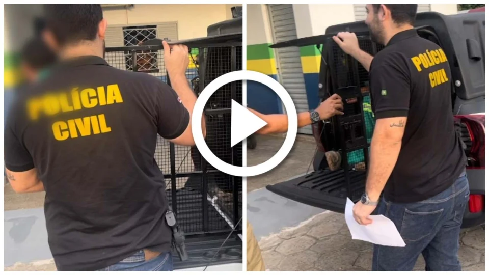 VÍDEO: suspeito é preso por violentar menina de 12 anos em Coari, interior do Amazonas