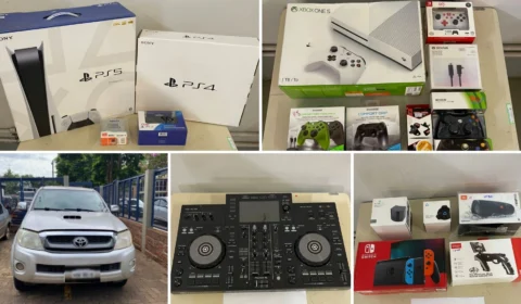 Receita Federal de Porto Alegre realiza leilão de Playstation, Xbox e outros itens; veja como participar