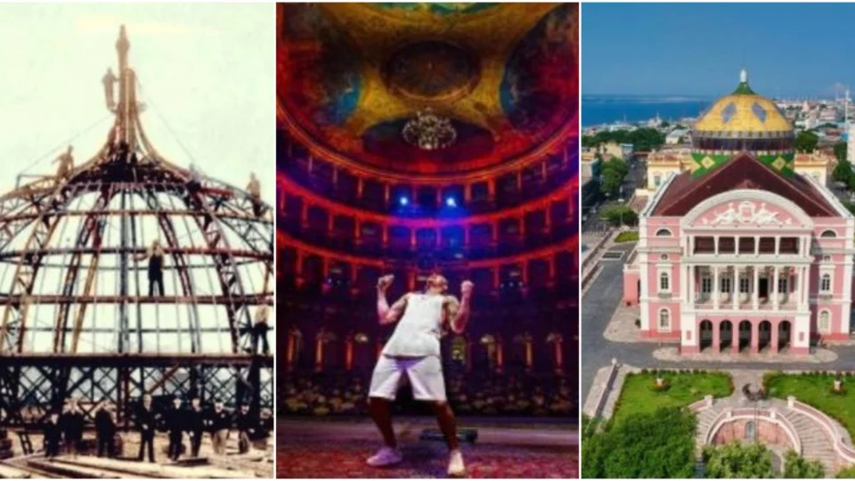 Teatro Amazonas, cenário do especial Whindersson Nunes, é homenageado nas redes sociais de plataforma de streaming