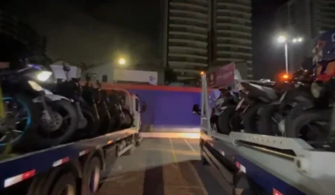 Fiscalização apreende 30 motos durante ‘rolezinho’ na Zona Leste de Manaus