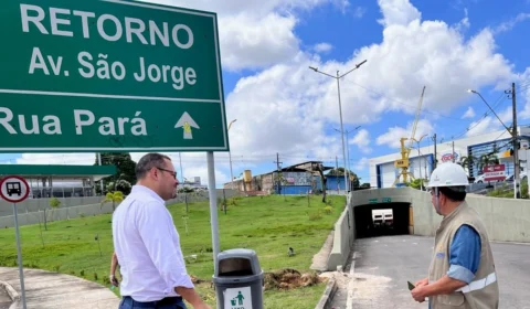 Agência reguladora solicita interdição do Complexo Viário Ministro Roberto Campos na Avenida Constantino Nery, em Manaus