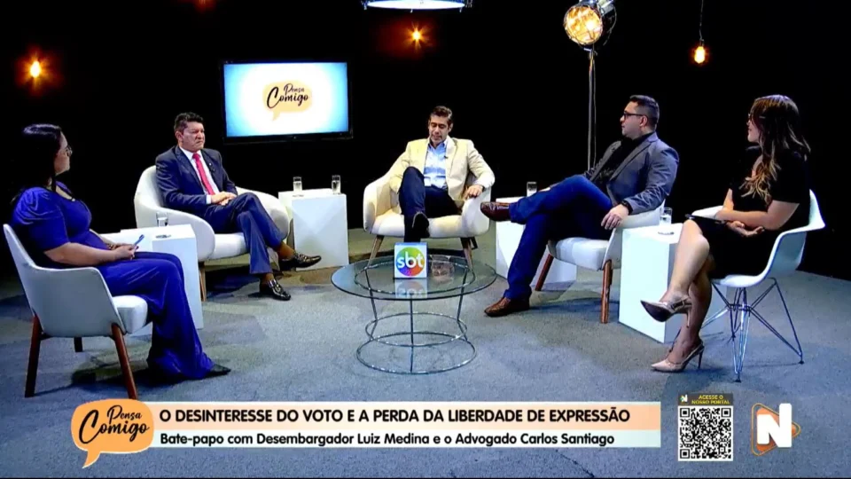 VÍDEO: programa ‘Pensa Comigo’ debate desinteresse pelo voto e liberdade de expressão