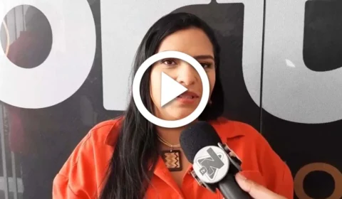 Eleições 2022: candidata a vice-governadora do AM Anne Moura chega para debate no Grupo Norte de Comunicação