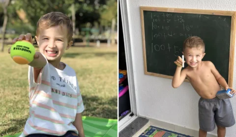 Menino paulista se torna bilíngue aos 3 anos e com 5 entra para clube mundial de superdotados
