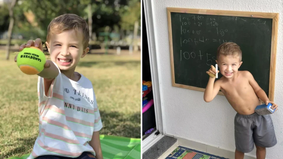 Menino paulista se torna bilíngue aos 3 anos e com 5 entra para clube mundial de superdotados