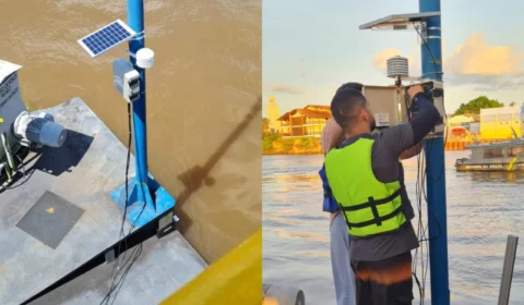 Em Parintins, no AM, dispositivo avalia qualidade da água em tempo real