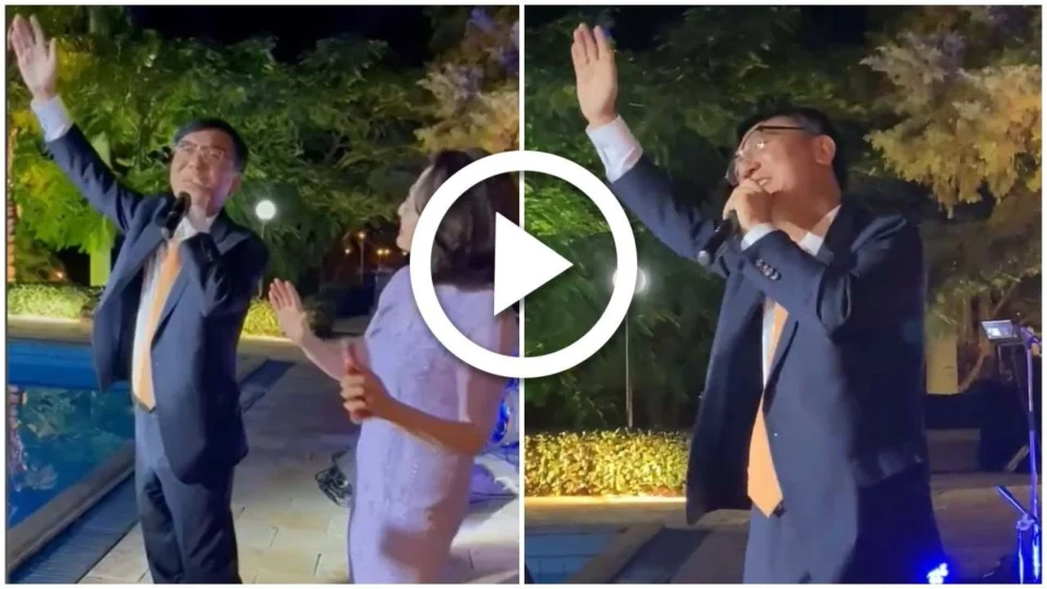 VÍDEO: embaixador da Coreia do Sul viraliza ao cantar ‘Evidências’ em Brasília